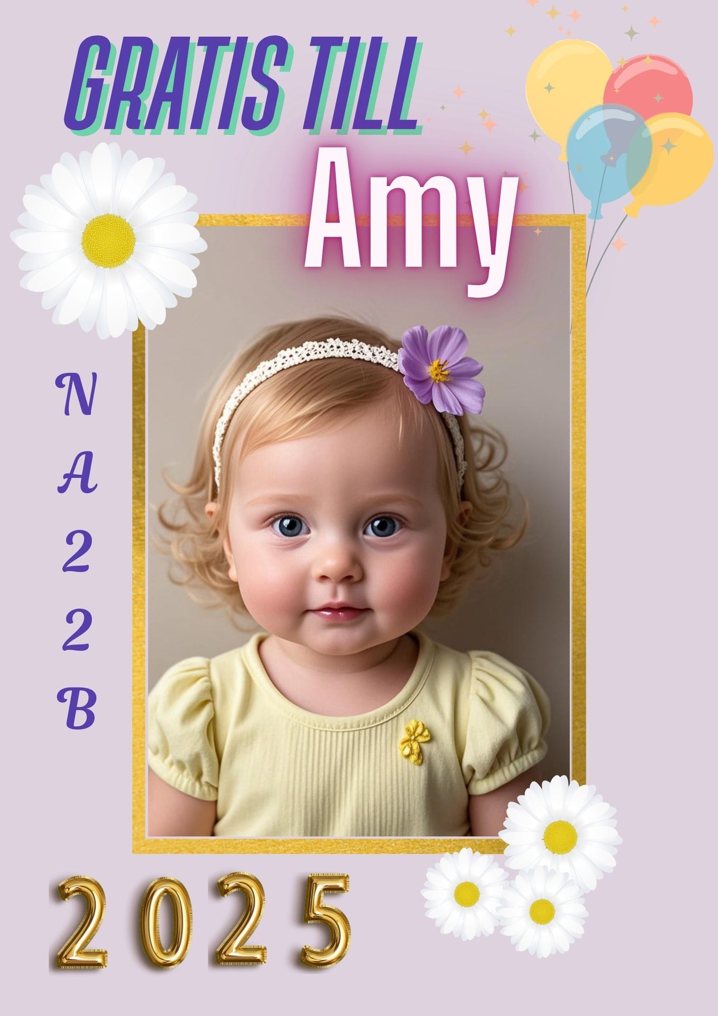 50*70cm storlek, dubbelsidig