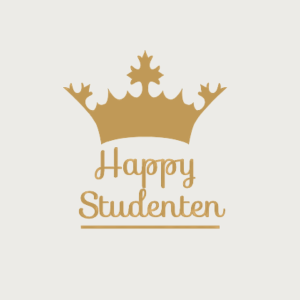 Happy studenten